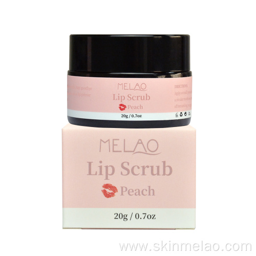 Private Label Natural Sugar Lip Scrub Balm Set